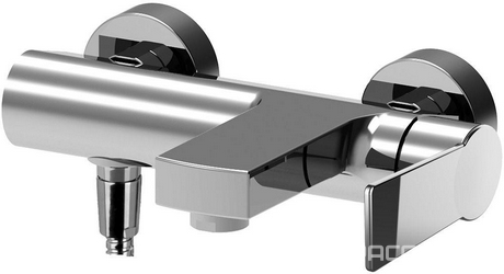 Смеситель Paffoni Tango TA022CR для ванны| 24x6x17