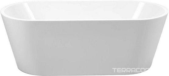 Ванна 1600x800xh600мм, отдельностоящая, слив-перелив, пробка слива цв.хром. в компл., (акрил цв.белый), BelBagno ZZ