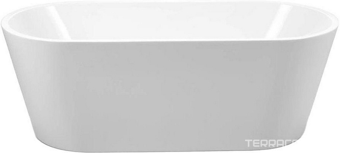 Ванна 1600x800xh600мм, отдельностоящая, слив-перелив, пробка слива цв.хром. в компл., (акрил цв.белый), BelBagno ZZ BelBagno Универсал BB202-1600-800