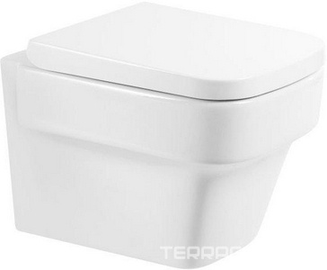 Унитаз подвесной, 495х360х390мм, без сиденья,  XX BelBagno Janice BB124CH