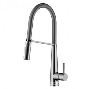 Смеситель для кухонной мойки Soul LM6002C с гибким изливом, цв.хром глянец, ZZ Lemark soul LM6002C