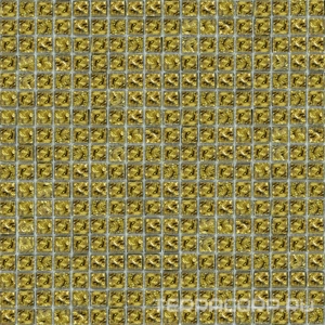 Мозаика Мастера Керамики Glass Мозаика  636 моно рифленая золото ZZ30х30 Золотой 