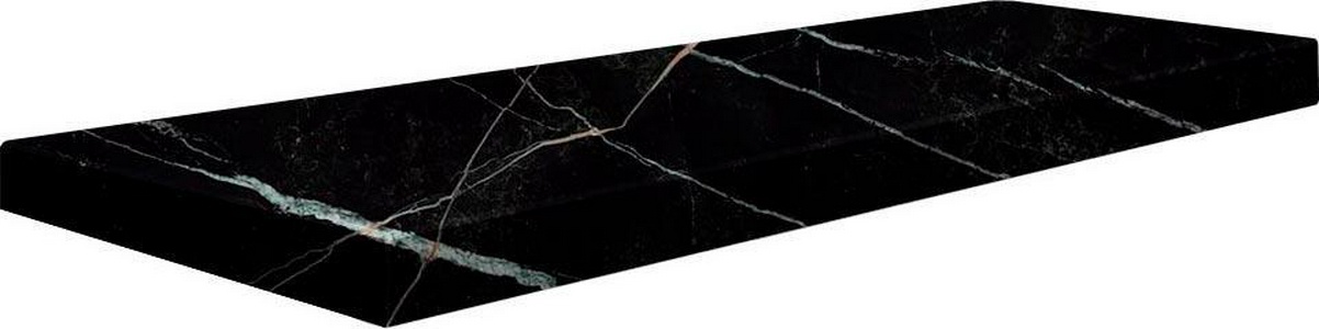 Ступени AtlasConcorde Россия EMPIRE Empire Calacatta Black Scal. Ang. Dx 33x60/ЭМПАИР КАЛАК. БЛЭК СТУПЕНЬ УГЛОВАЯ ПР 33x60 Черный 