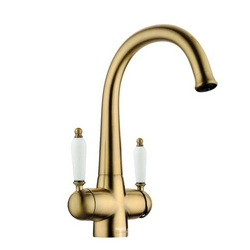 Смеситель Omoikiri Okinawa 2-AB для кухонной мойки| 15x30x22