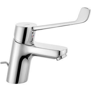 Смеситель Kludi  Care 372870565 для медицинских учреждений, донный клапан в компл., цв. хром, ZZ Kludi Pure&Easy 372870565