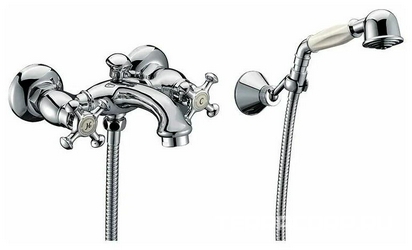 Смеситель Iddis Nobelle NOBSB00i02 для ванны с душем| 21x6x17