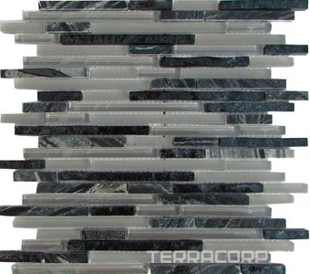 Мозаика Спектр-М Микс стекло Мозаика из стекла на сетке SK10-040 30.1x30.1 Комбинированный 