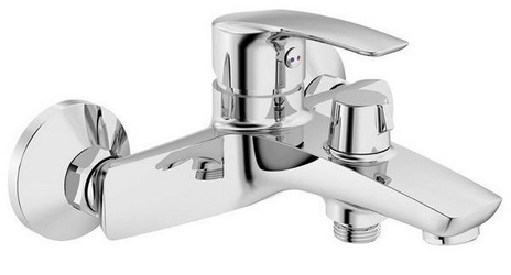 Смеситель Iddis Ray RAYSB02i02WA для ванны с душем| 21x7x17