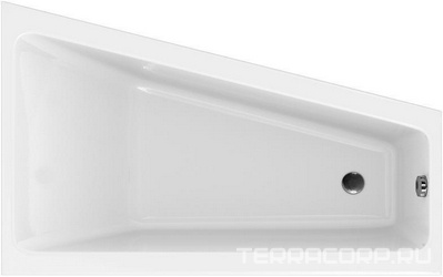 Акриловая ванна Cersanit Crea WA-CREA*160-R правая| 160x100x47
