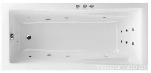 Акриловая ванна Excellent Palace Smart 180x80| 180x80x48