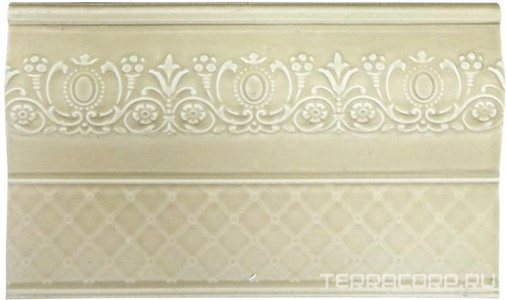 Керамическая плитка ONDA Декор Цоколь ANTICO беж15x25 Бежевый 