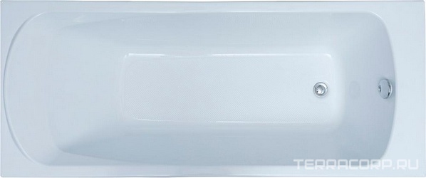 Акриловая ванна Aquanet Elba 170x70 с каркасом и экраном| 170x70x39