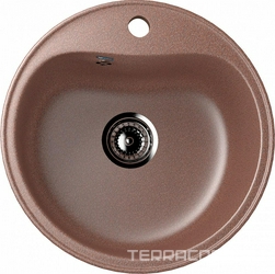 Мойка кухонная Ulgran U-100-307 терракот| 49x49x18