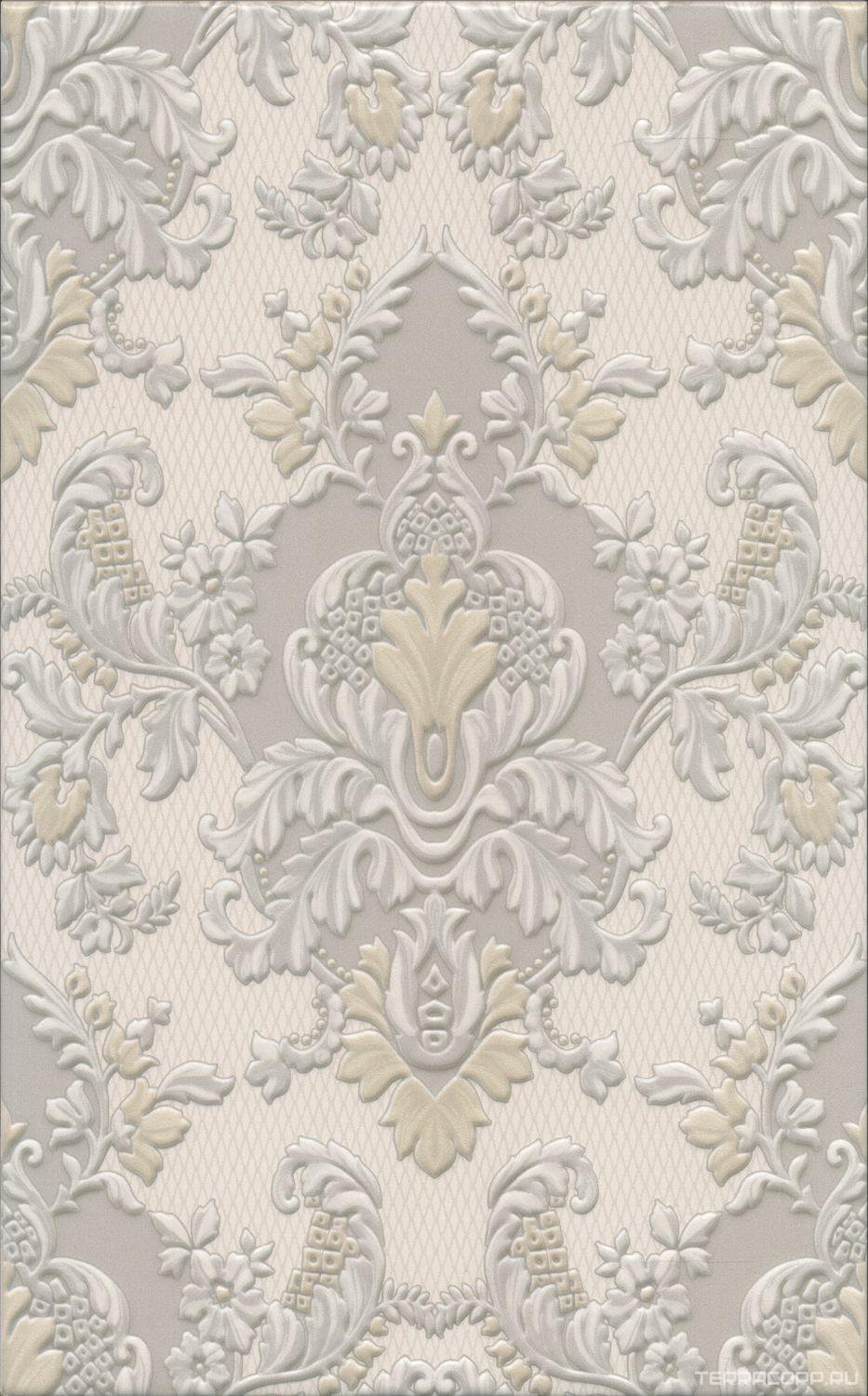 Керамическая плитка Kerama Marazzi Браганса Декор бежевый матовый XX25х40 Бежевый, фото 6