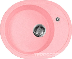 Мойка кухонная AquaGranitEx M-18l розовая| 46x57x18