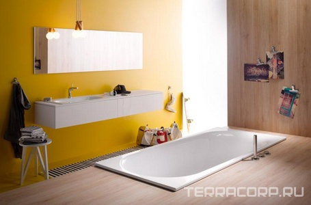 Ванна 180х80хh45см, с шумоизоляцией, БЕЗ ножек арт.B23-1500 и удлинённого слива-перелива, (сталь цв. белый), Bette ZZ Bette Comodo 1251-000