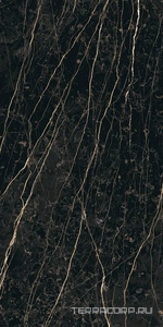 Керамогранит Florim Magnum Prexious of REX Thunder Night Glossy  60x120 Черный 