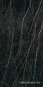 Керамогранит Florim Magnum Prexious of REX Thunder Night Glossy  60x120 Черный 