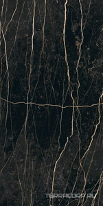 Керамогранит Florim Magnum Prexious of REX Thunder Night Glossy  60x120 Черный 