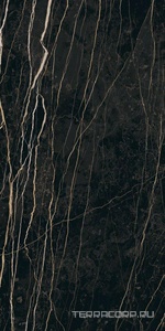 Керамогранит Florim Magnum Prexious of REX Thunder Night Glossy  60x120 Черный 