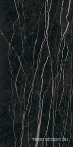 Керамогранит Florim Magnum Prexious of REX Thunder Night Glossy  60x120 Черный 