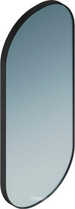 Зеркало овальное 100*42 см, цв. черный матовый XX Kerama Marazzi Cono CO.mi.P.42\BLK