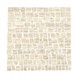 Керамогранит Fioranese Trastevere Vibrato  Mosaico Ivory nat/rett 27.5x27.5 Бежевый 