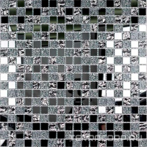 Мозаика Спектр-М Микс стекло Мозаика из стекла на сетке S10-136 30x30 Комбинированный 