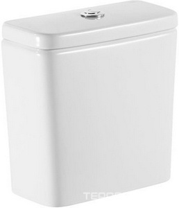 Бачок унитаза , двойной смыв, цвет белый ZZ Roca Debba 7.3419.9.100.Y  / 34199100Y