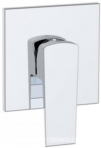 Смеситель для душа, встраиваемый в стену, (цв.хром),  ZZ BelBagno Arlie ARL-BDM-CRM