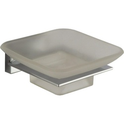 Мыльница для ванной настенная, цв.хром XX