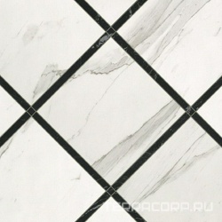 Roma Incroci Statuario Grafite RT Lux ZZ |60x60