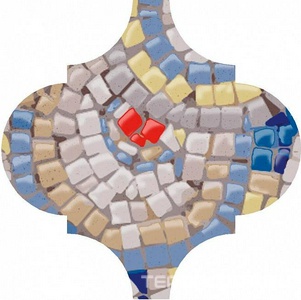 Керамическая плитка Kerama Marazzi Арабески Майолика OP\A169\65000 Декор  Гауди6.5x6.5 Комбинированный 