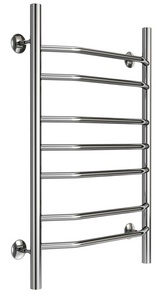 Полотенцесушитель водяной 500х800, П7, без фитингов подключения, цв.хром ZZ Azario RAVENNA AZ07158