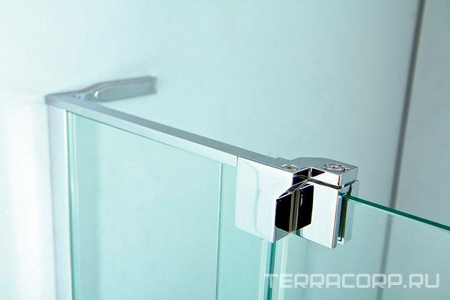 Душ уголок с рапаш. дверьми (900-1000)x(900-1000)x1950,(стекл.прозр.8мм,фурнит.цв.хром),ZZ Cezares Slider SLIDER-A-2-90/100-C-Cr