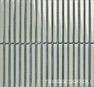 Мозаика Porcelain Mosaic Strip Mosaic 1.5х14.5 Y15FW29 Салатный глянцевый 29.4х31.3 Салатовый 