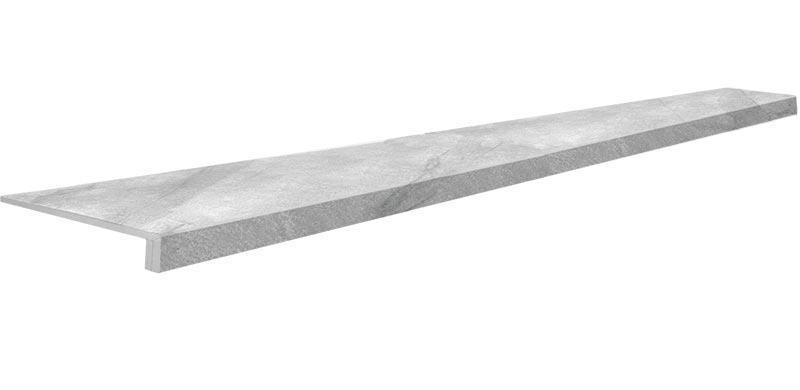 Ступени Kerama Marazzi Монте Тиберио Ступень ЕВРО ТЕХНО Проходная обрезной(n059049)34.5х238.5 Белый, фото 3