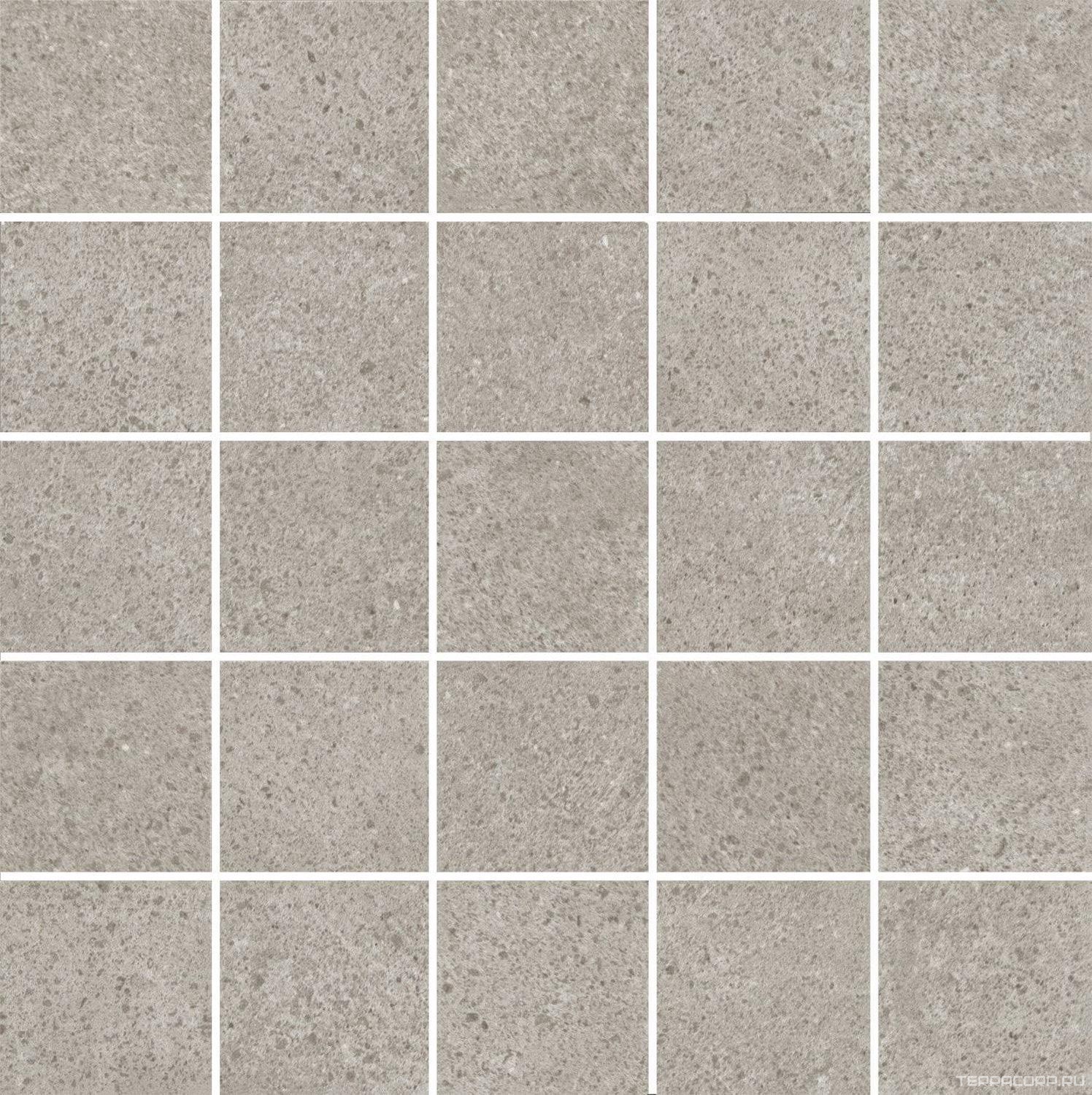 Керамическая плитка Kerama Marazzi Безана Декор серый мозаичный 25x25 Серый, фото 3