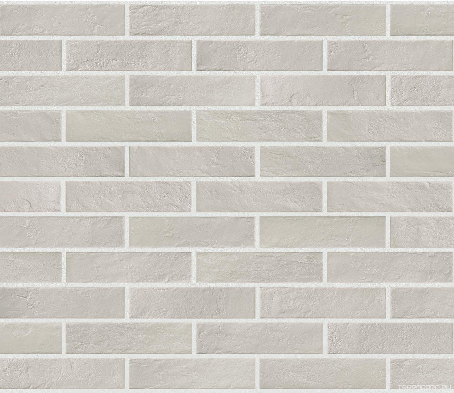 Керамогранит Dado Ceramica Brickone Bianco Manhattan7,4x31 Белый, фото 4