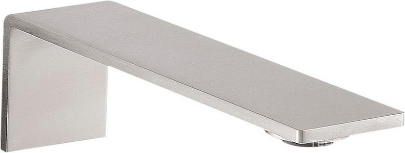 Излив для раковины настенный 196мм, (цв. тертая сталь),  ZZ 3M 5mm IT 2863 IS  ZZ HF