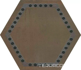 Керамогранит Kerama Marazzi Раваль Декор  C10 коричневый ХХ29x33,4 Коричневый 