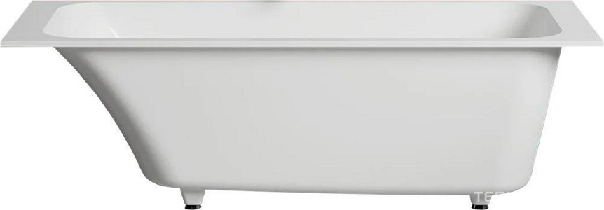 Ванна 1700х700хh600мм, встраив., литой камень S-Stone матовый цв.белый, д/к Up&Down в цвет ванны, интегрир.слив-перелив, ножки в компл,  ZZ Salini Orlanda Kit 102121M