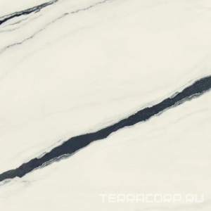 Керамогранит AtlasConcorde Россия FORTE DEI MARMI F.d.M. Panda White Rett 80x80/Ф.Д.М.  Панда Вайт Рет 80Х80 Белый 