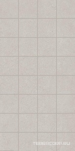 Керамическая плитка Kerama Marazzi Монсеррат Декор  мозаичный серый светлый матовый 40х20 Серый 