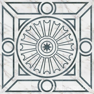 Керамогранит Kerama Marazzi Виндзор Панно Бергамо ZZ180x180 Комбинированный 