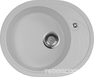 Мойка кухонная AquaGranitEx M-18l серая| 46x57x18