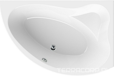 Акриловая ванна Cezares Tebe 150x100 R| 150x100x41