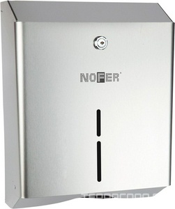 Диспенсер Commercial  для бумажных полотенец,,500 л., цв. хром, поверность глянцевая, ZZ Nofer Tissue 04010.B