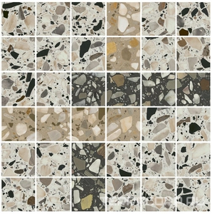 Керамогранит Kerama Marazzi Бричиола Декор  2 мозаичный лаппатированный 30x30 Комбинированный 