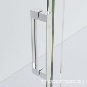 Душевой уголок 1200х900хh1950мм, прямоуг., правый/левый, (стекло прозрачное 8мм, фурн.цв.хром),  ZZ Vincea Como VSR-1C9012CL